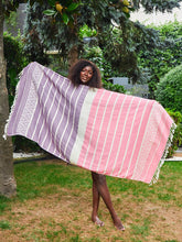 Load image into Gallery viewer, BORDER - Pink & Purple