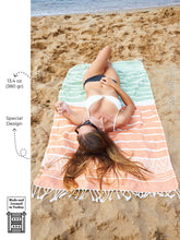 Load image into Gallery viewer, BORDER - Orange & Green