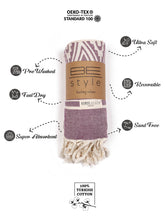 Load image into Gallery viewer, BORDER - Pink & Purple