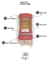 Load image into Gallery viewer, HUG - Red & Brown